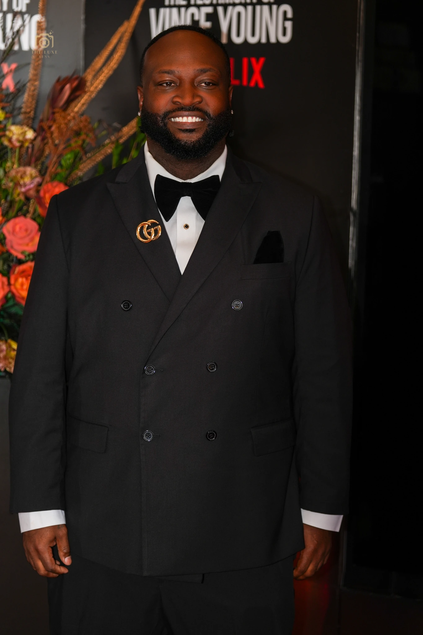VIP in formalwear at the Netflix Untold private screening premiere